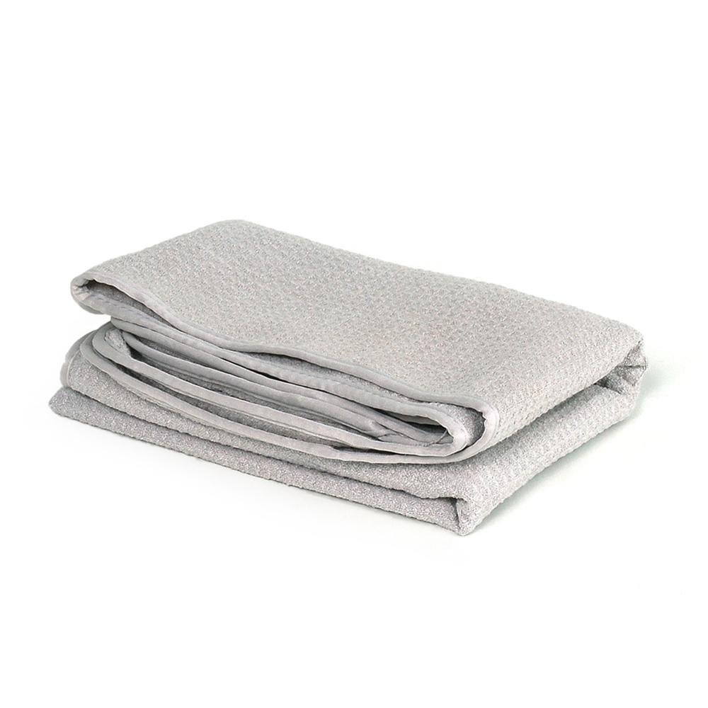 Waffle Weave Microfiber Drying Towel - Waffle Weave Pocket Drying Towel - 25" x 36"