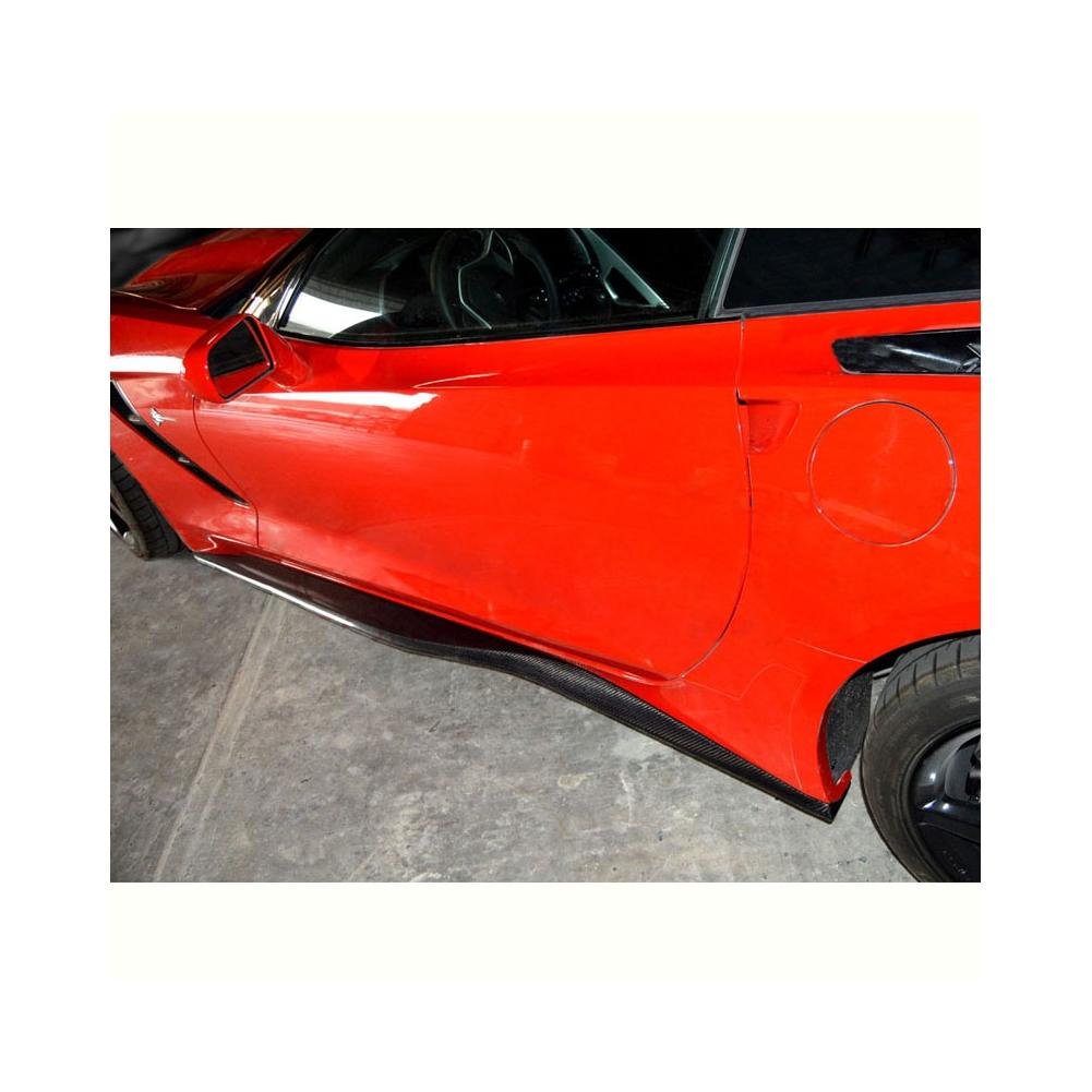 Corvette - GTX Side Skirt - Carbon Fiber : C7 Stingray, Z51