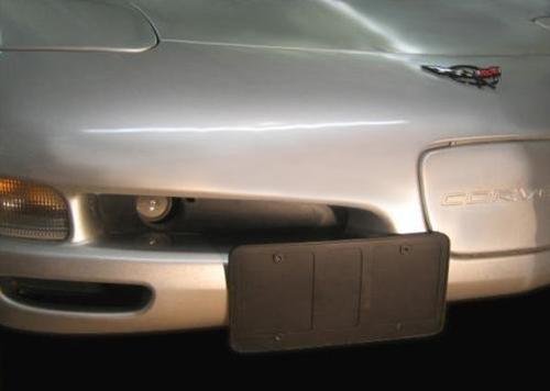 Corvette Show & Go Front License Plate Frame - Non-Motorized: 1997-2013 C5, C6