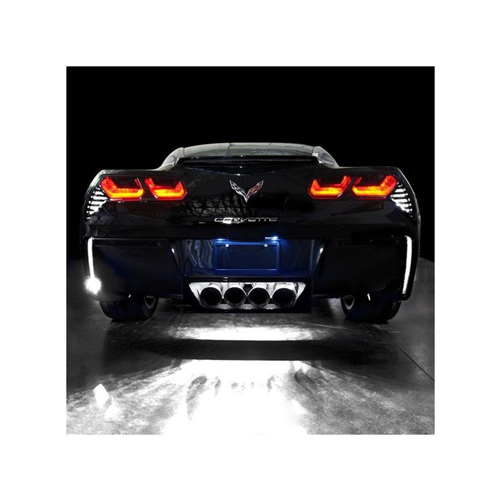 Corvette Rear Fascia/Exhaust LED Lighting Kit - RGB Bluetooth : C7 Stingray, Z51, Z06, Grand Sport, ZR1
