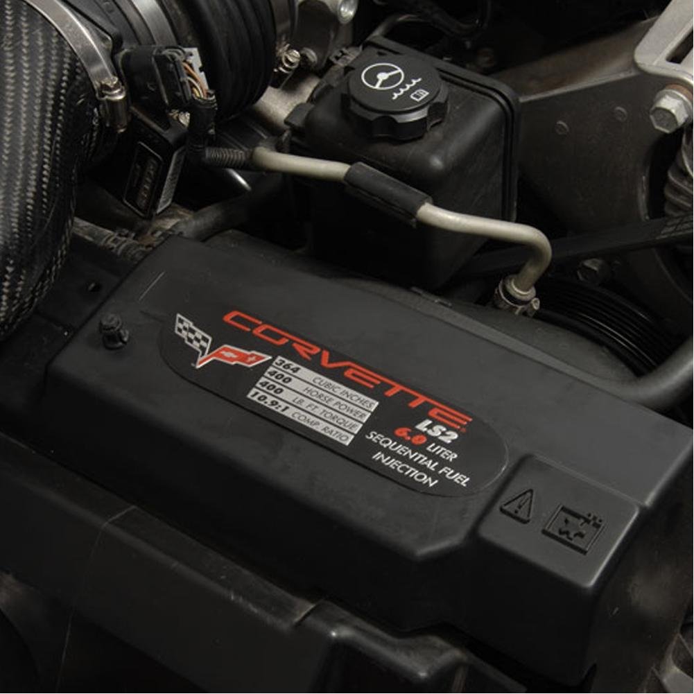 Corvette Engine ID Spec Plate : 2008-2013 C6 LS3 430HP