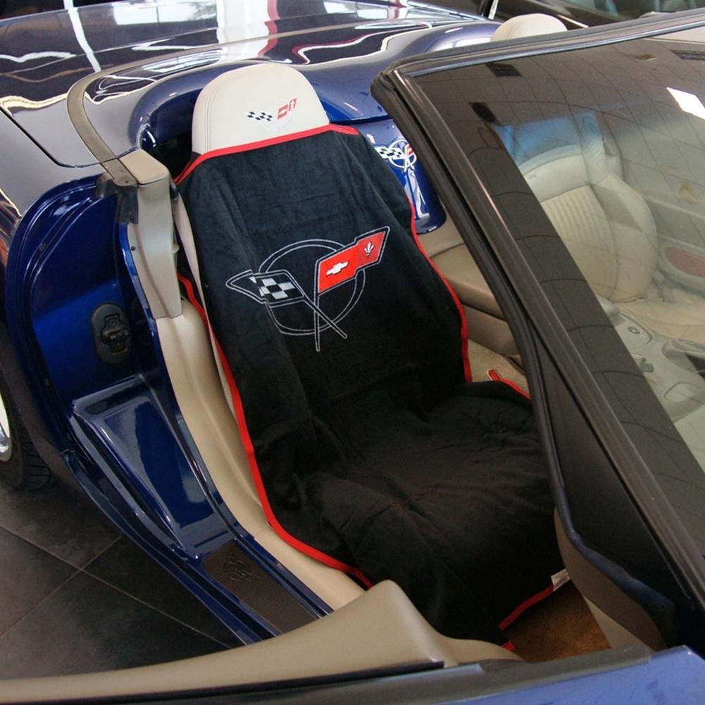 Corvette Seat Armour - Seat Cover/Seat Towels : 1997-2004 C5 & Z06