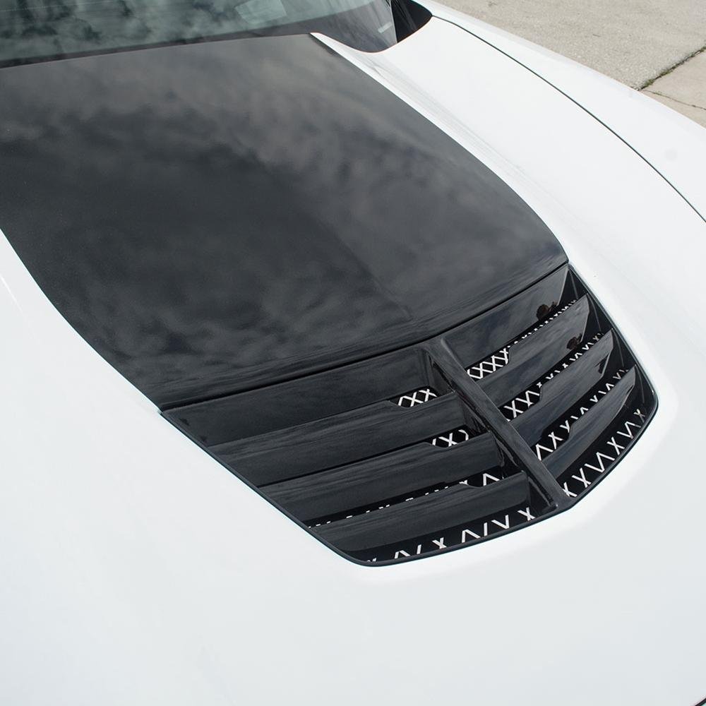 Corvette Expanded Diamond Pattern Hood Vent Grille : C7 Z06