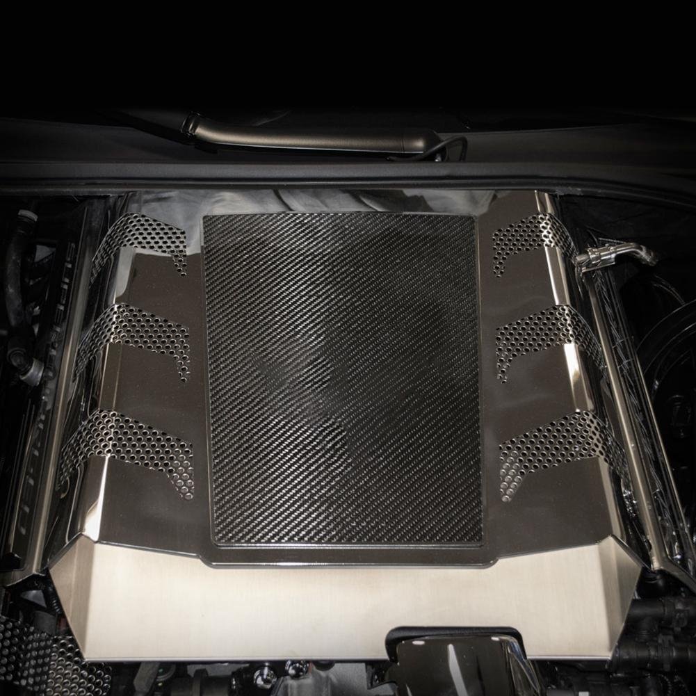 Corvette Engine Shroud Cover - Stainless Steel : C7 Z06 2015-16