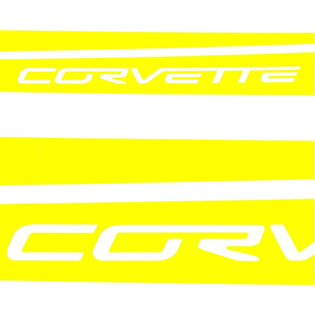 Corvette Hood Stripes / Decals : 2005-2013 C6