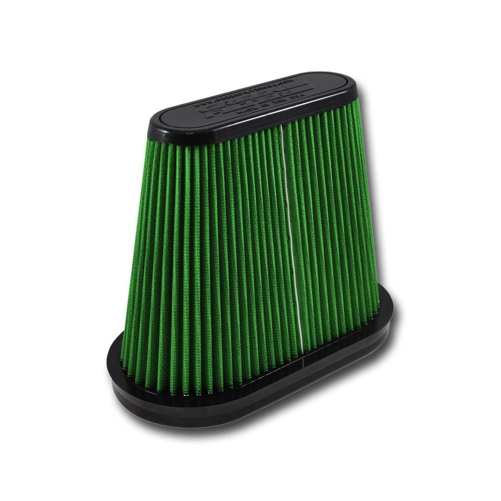 Corvette Green Filter Direct-Fit Replacement Air Filter : C7 Stingray, Z06, Grand Sport, ZR1