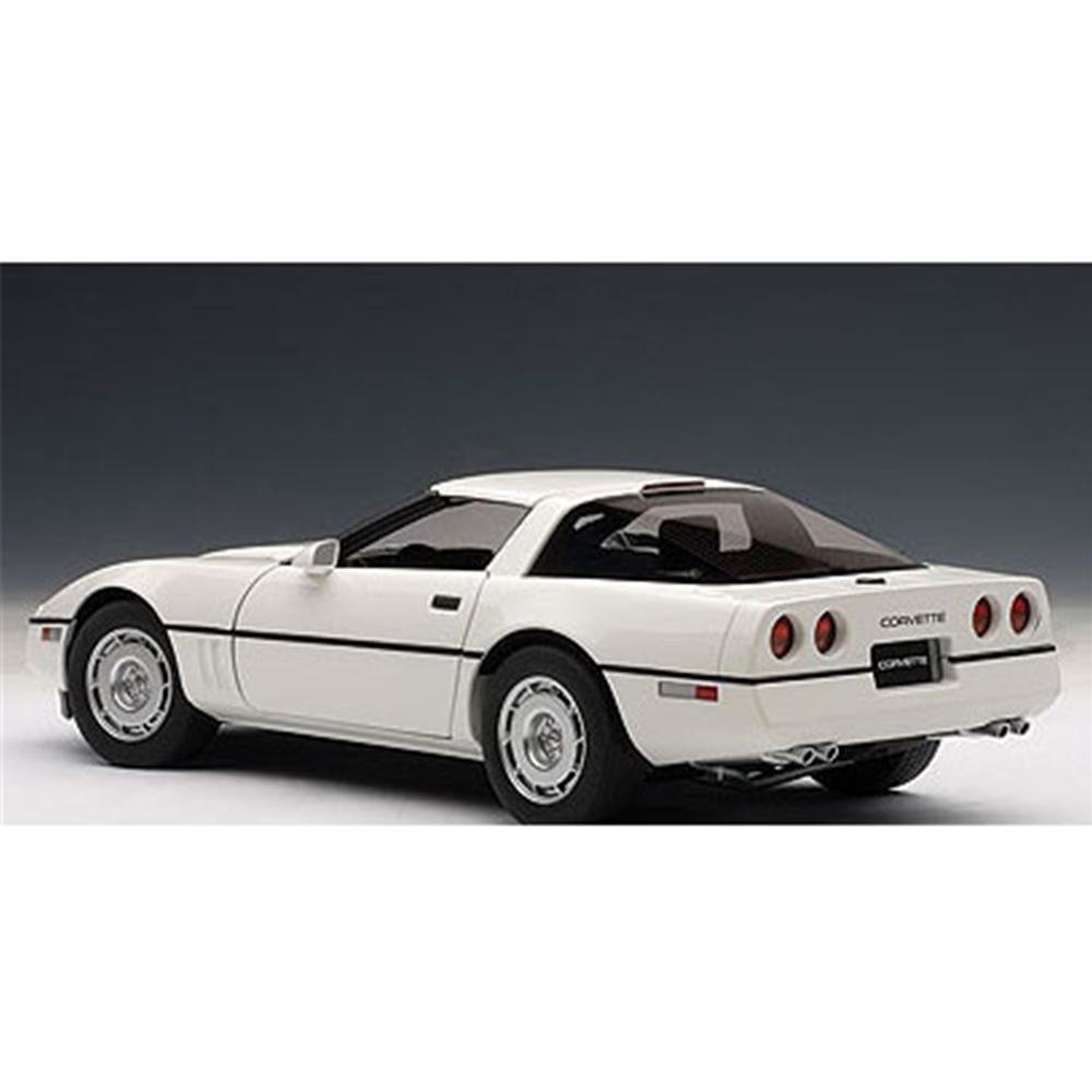 C4 Corvette - Die Cast 1:18 - White : 1986 C4