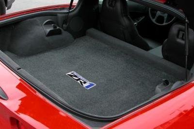 Corvette Cargo Mat Rear with ZR1 Emblem : 2009-2013 ZR1