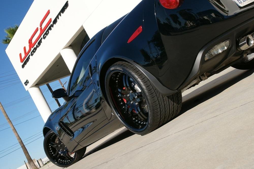 Corvette Custom Wheels - WCC 946 EXT-R Forged Series (Set) : Gloss Black