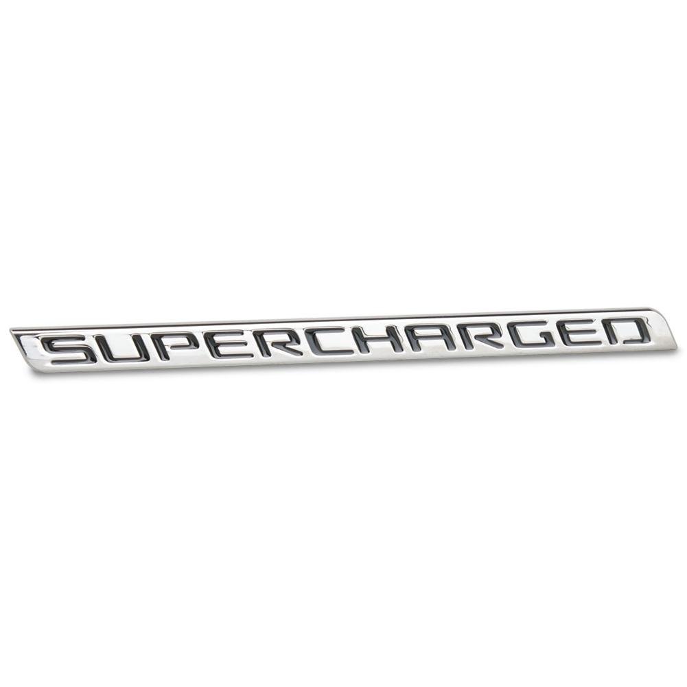 Corvette Billet Chrome Supercharged Badge