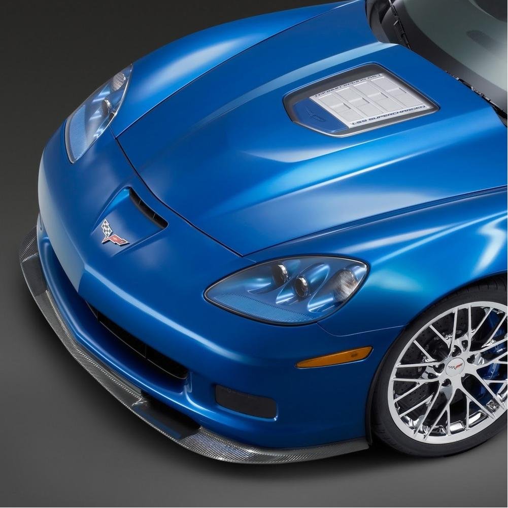 Corvette Front Splitter ZR1 GM - Carbon Fiber : 2006-2013 Z06,ZR1,Grand Sport