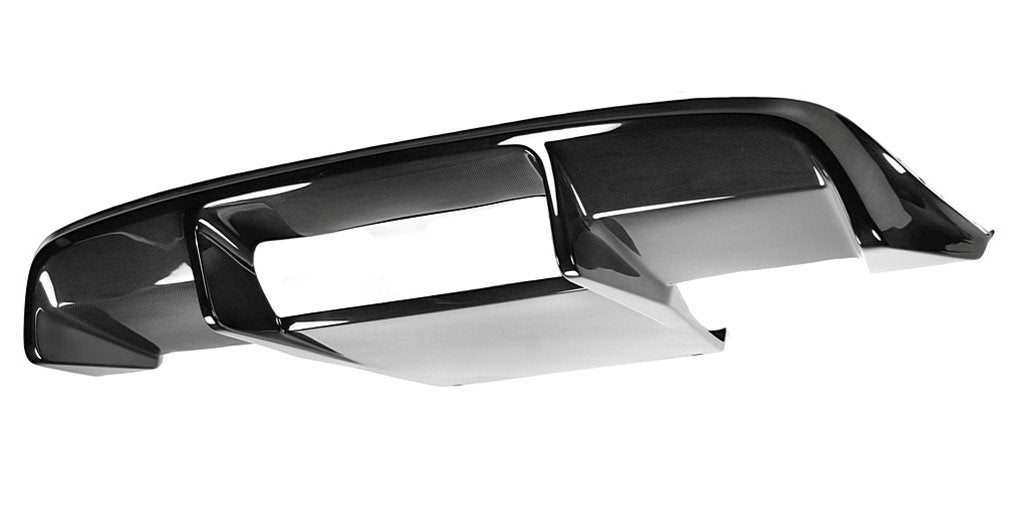 Corvette Rear Diffuser Carbon Fiber with reverse LED when equipped coil-over system only : 2005-2013 C6,Z06,ZR1,Grand Sport
