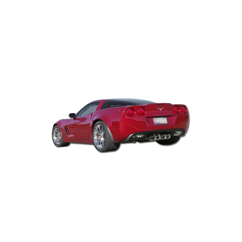 Corvette Exhaust System - B&B PRT w/ Quad Round Tips : 2009-2013 C6