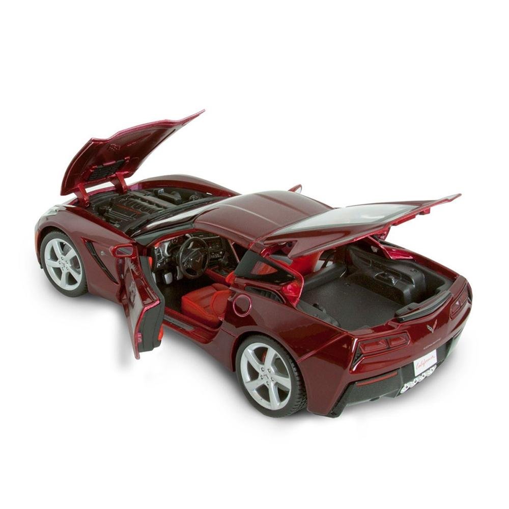 Corvette Diecast 1:18 : Black or Metallic Red : C7 Stingray