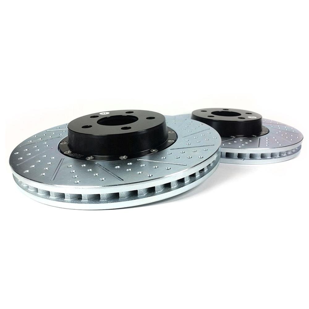 Corvette Rotors Drilled and Slotted with Zinc - Baer EradiSpeed+ : 2006-2013 C6 Z06, Grand Sport