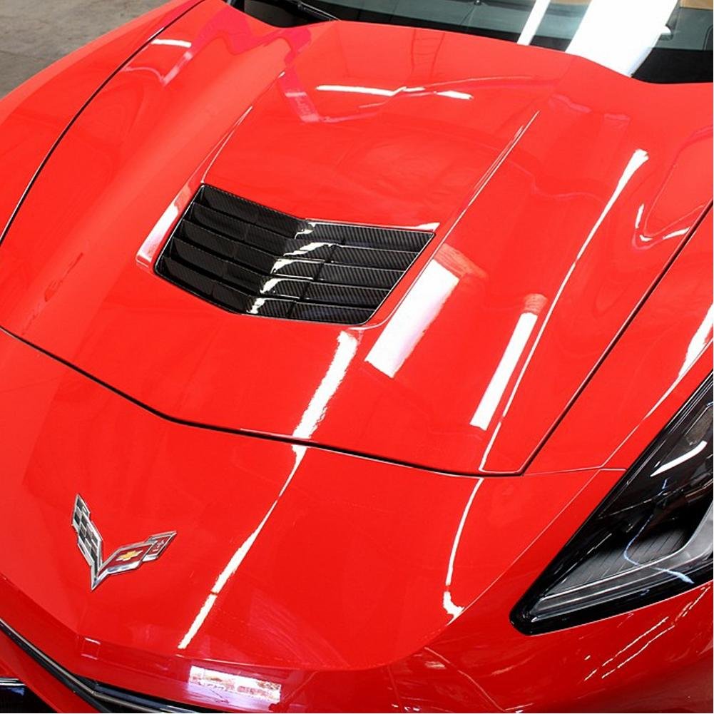 Corvette Hood Vent Direct Fit - Carbon Fiber - APR Performance : C7 Stingray, Z51, Grand Sport