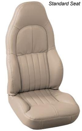 Corvette Seat Covers - OEM Style Leather - Solid Colors : 1997-2004 C5 & Z06