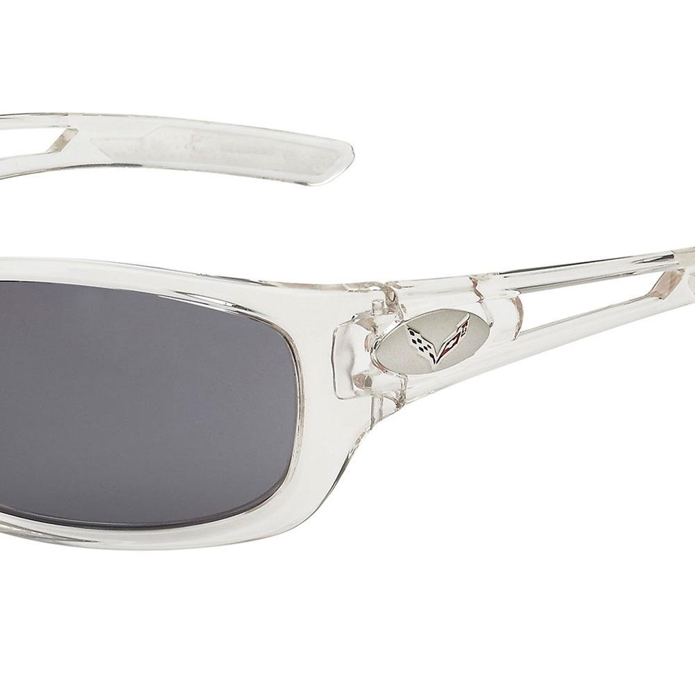 Corvette Full Frame Sunglasses - Crystal : C7 Logo