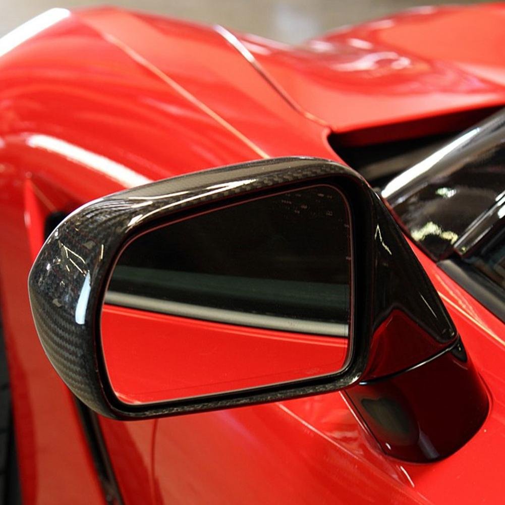 Corvette Replacement Side Mirrors - APR Performance - Carbon Fiber : C7 Stingray, Z51, Z06