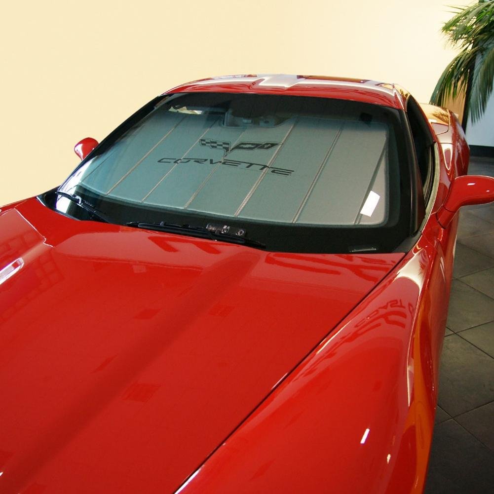 Corvette Accordion Style Sunshade - Insulated : 2005 - 2013 C6