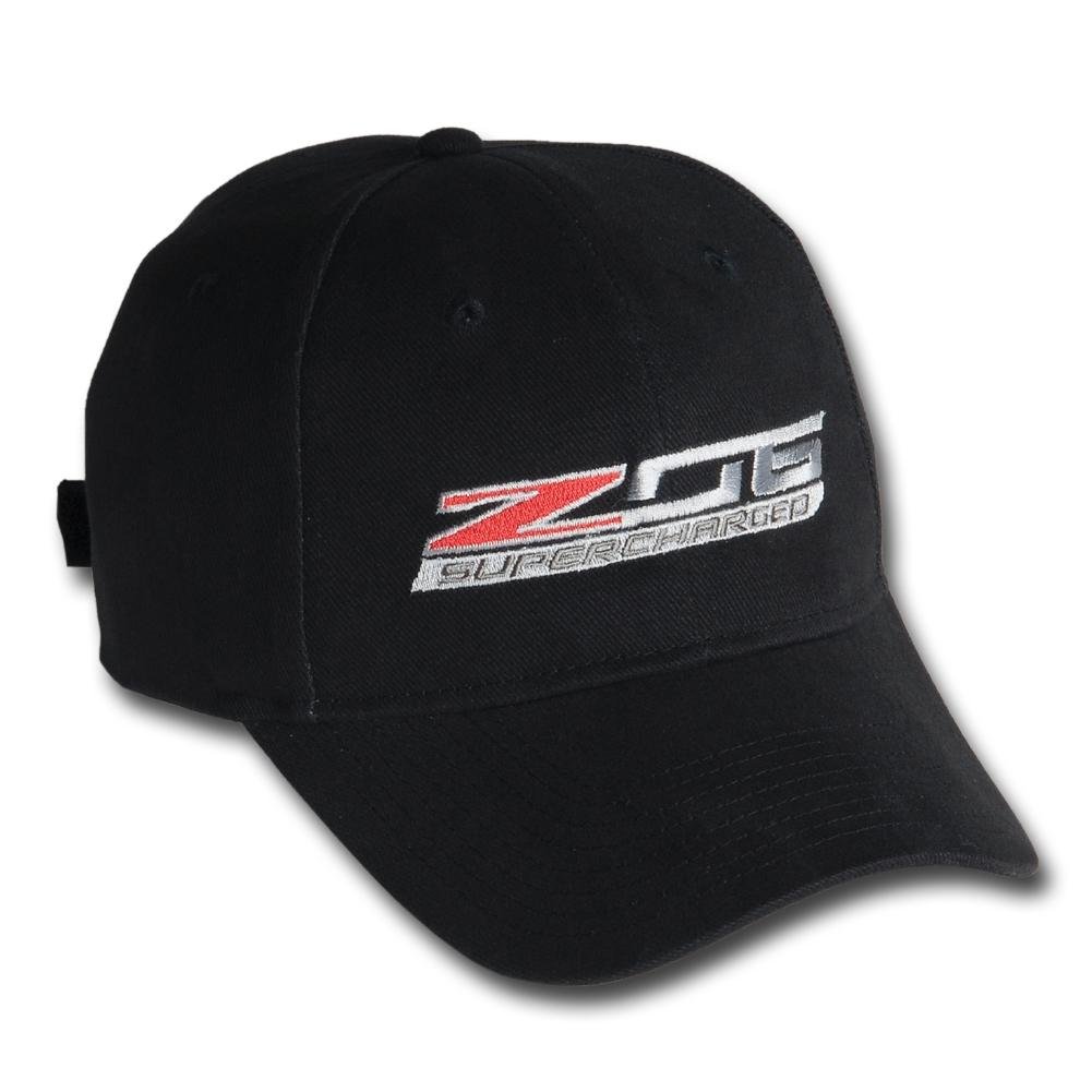 C7 Corvette Z06 Supercharged Logo Hat/Cap : Black