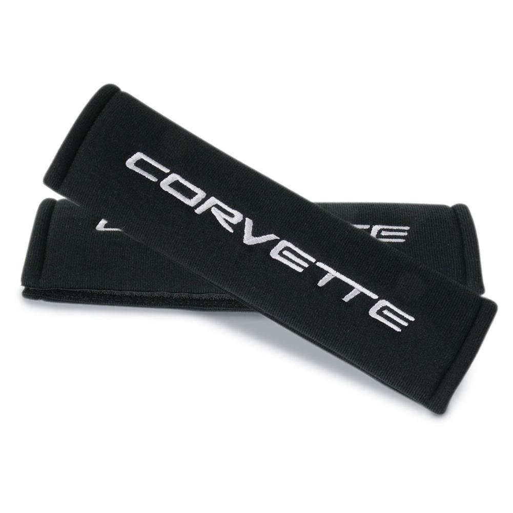 Corvette Seatbelt Harness Pad - Black : 1997-2004 C5