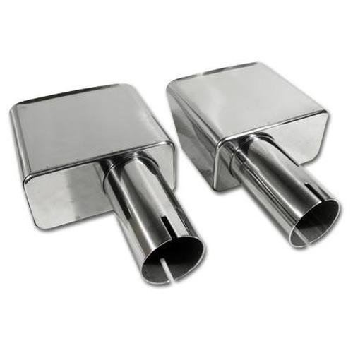 Corvette Exhaust Extensions. Stainless Steel: 1970-1972