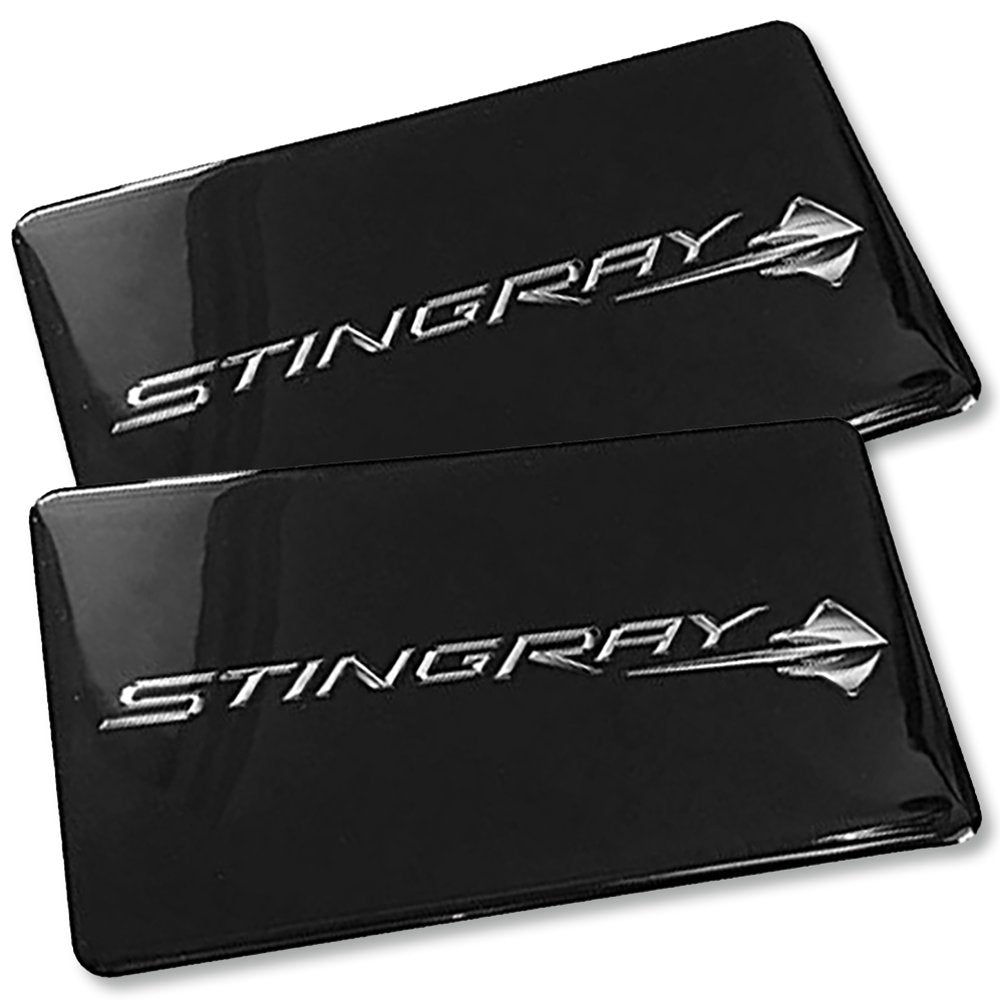 Corvette Sun Visor Warning Label Covers : C7 Stingray