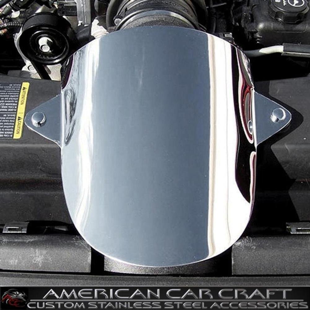 Corvette Air Bridge Cover - Polished Stainless Steel : 2005-2007 C6