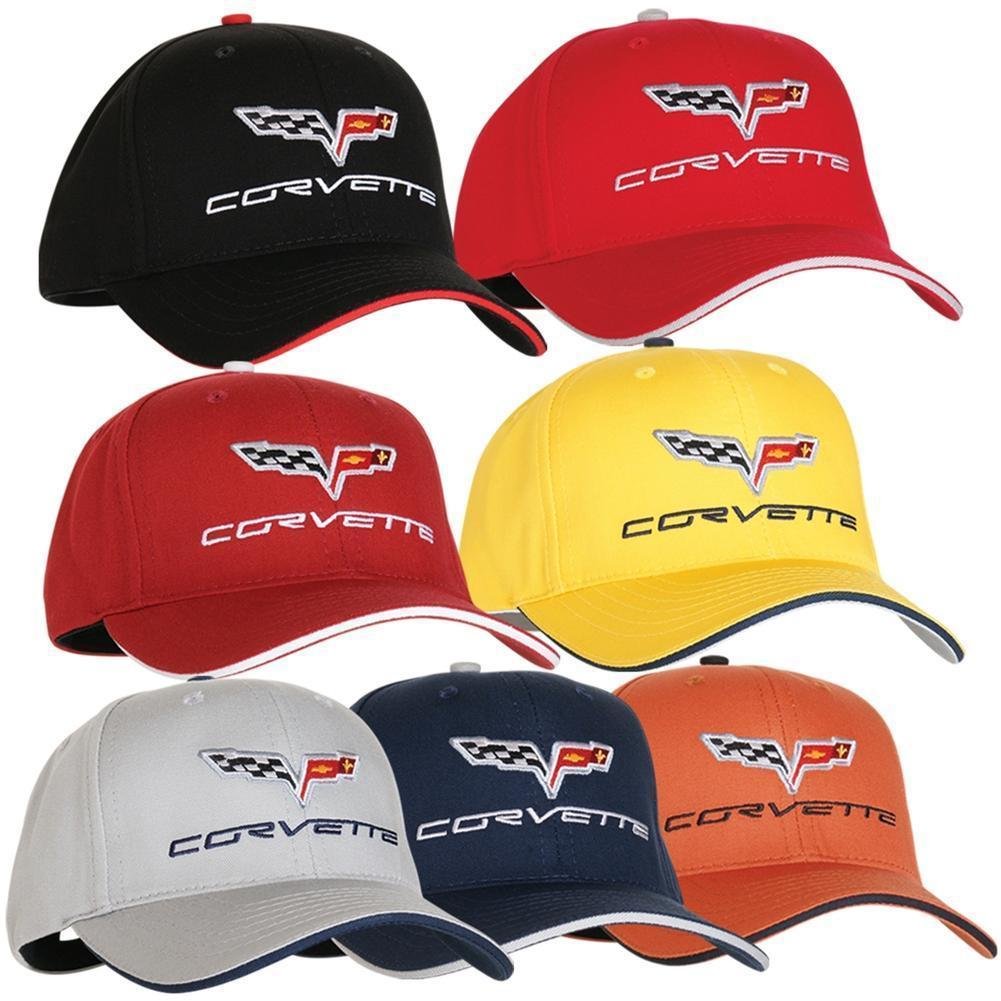 Corvette Hat - Exterior Color Matched with C6 Logo : 2005-2013 C6
