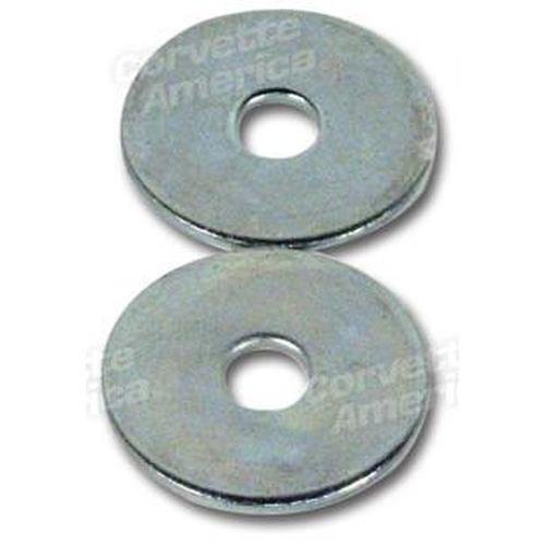 Corvette Side Exhaust Pipe Rear Large Washers.: 1965-1967