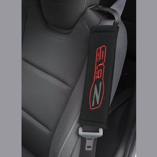 Corvette Z06 Seatbelt Harness Pad - Black : 2006-2013 C6 Z06