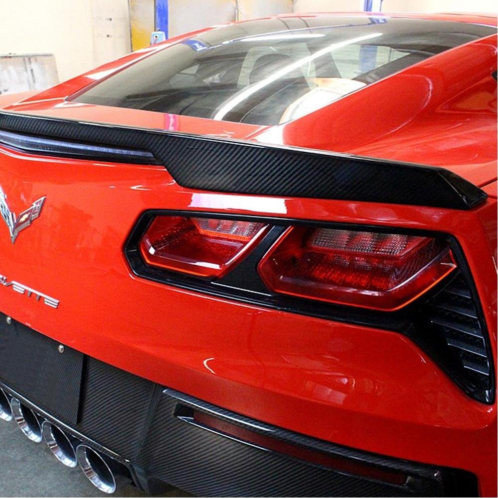 Corvette Rear Deck Spoiler Version 1 - Carbon Fiber - APR Performance : C7 Stingray