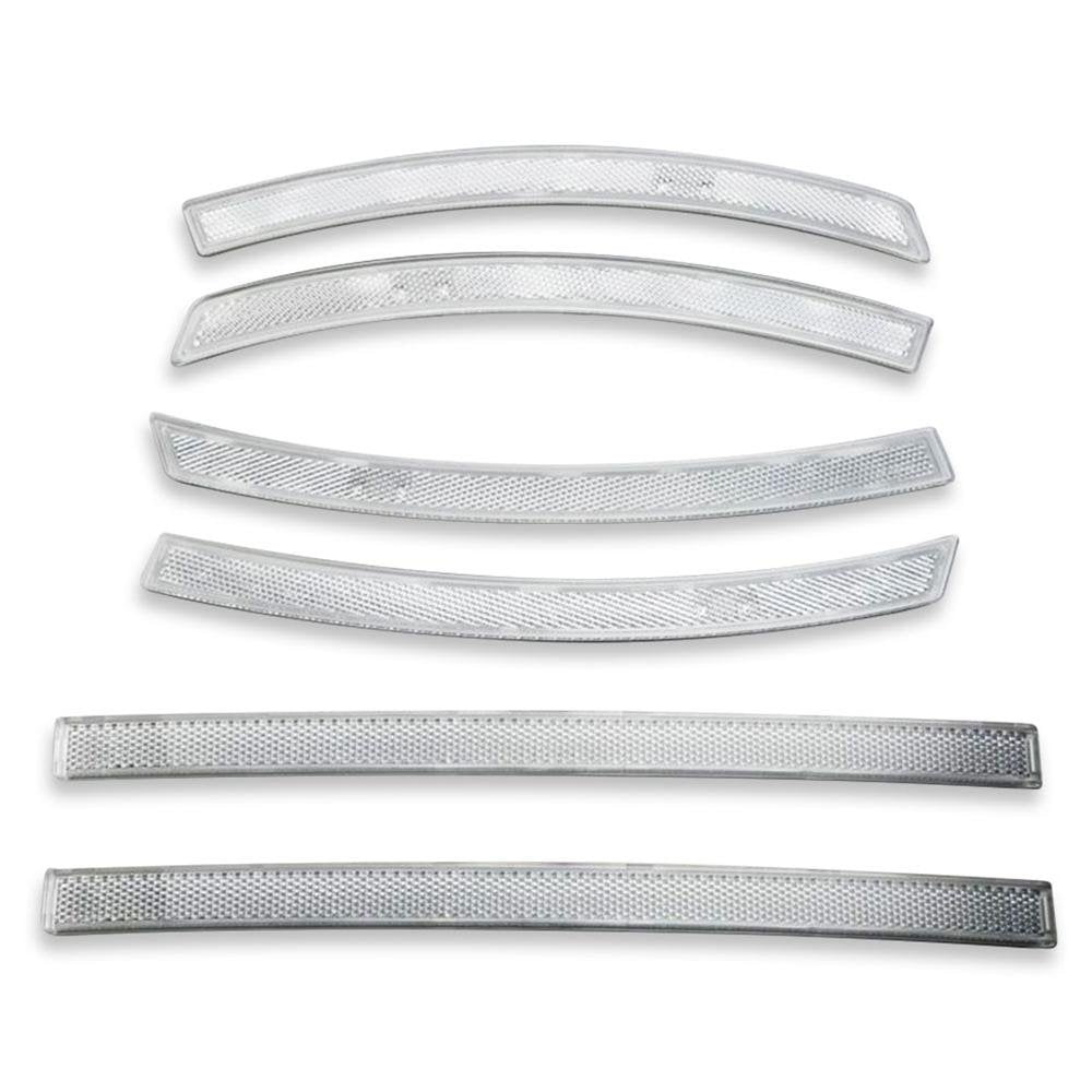 Corvette Side & Rear Bumper LED Markers Kit - Clear - 6Pc. : C7 Stingray, Z51, Z06, Grand Sport