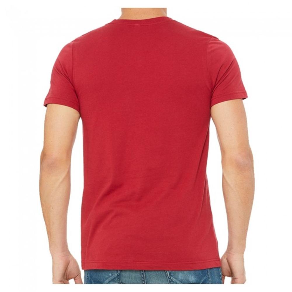 Next Generation Corvette Silhouette Jersey T-Shirt : Red
