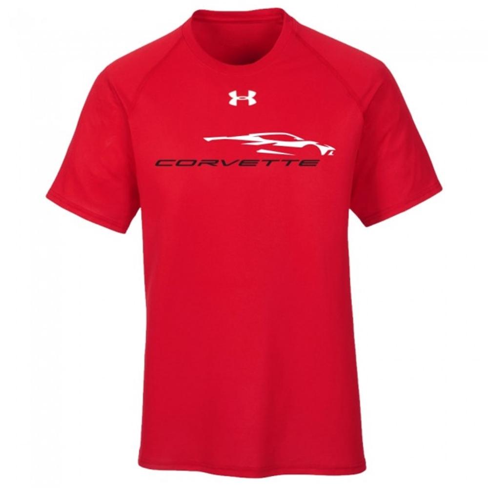 Next Generation Corvette Under Armour Performance T-Shirt : Red