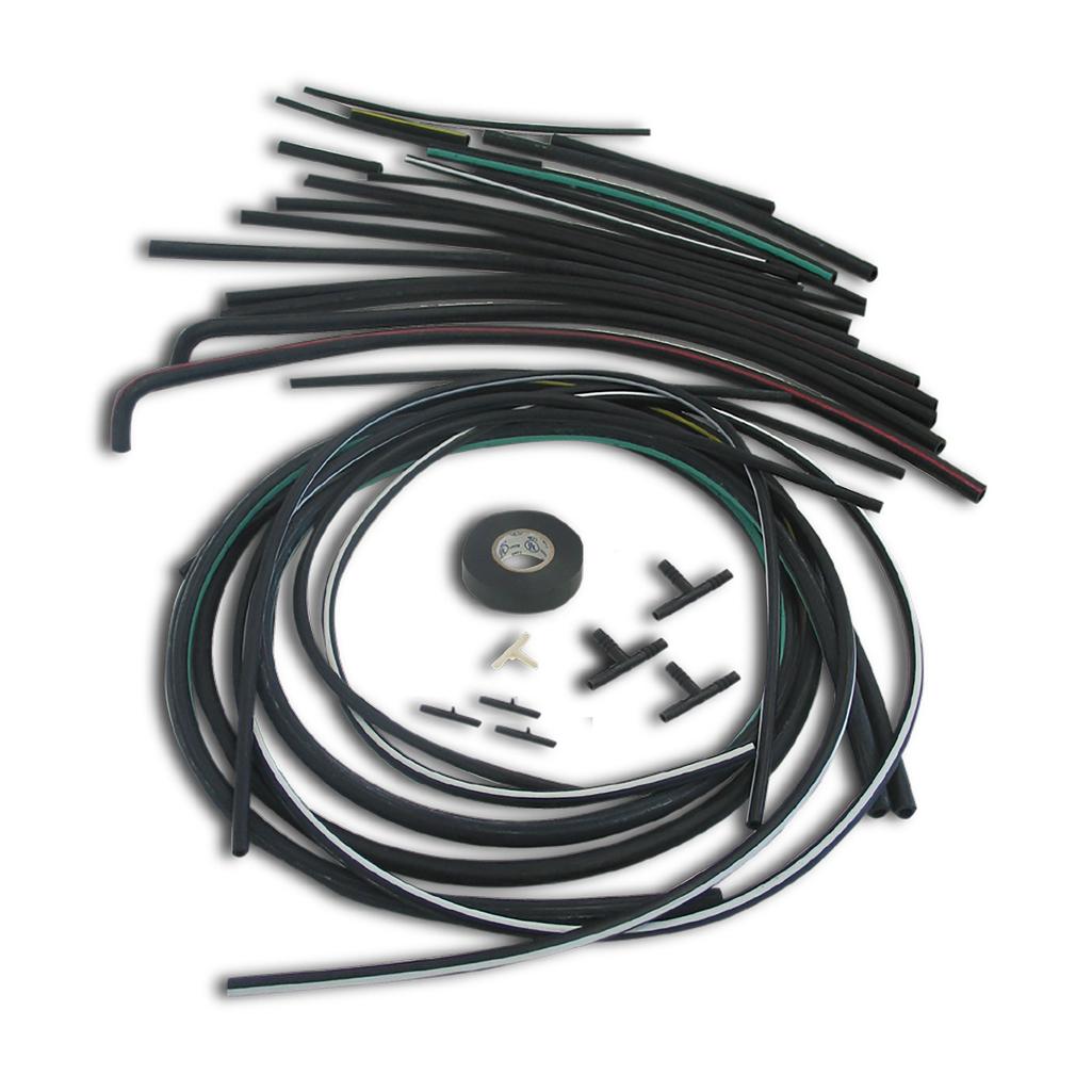 C3 1969 Corvette Vacuum Hose & T Kit