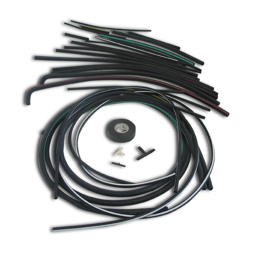 C3 1971-1972 Corvette Vacuum Hose & T Kit