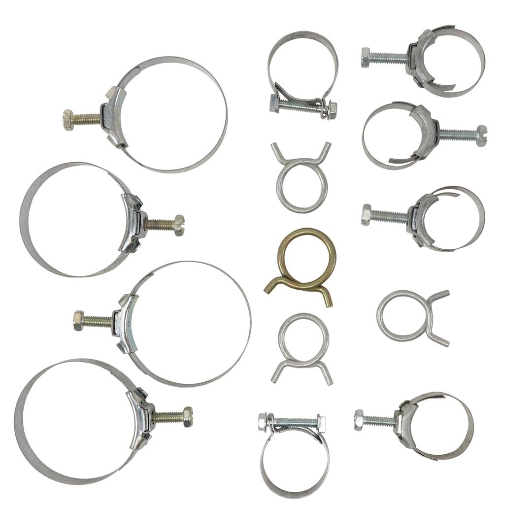 C3 1968 Corvette Hose Clamp Kit, 427 W/Air Conditioning Late