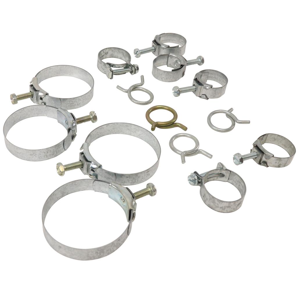 C3 1968 Corvette Hose Clamp Kit, 427 W/Air Conditioning Late