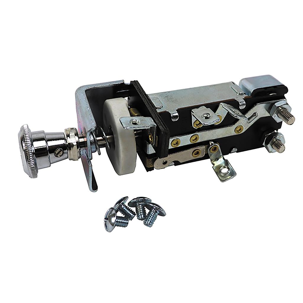 C1 1953-1955 Corvette Headlight Switch, 6 Volt
