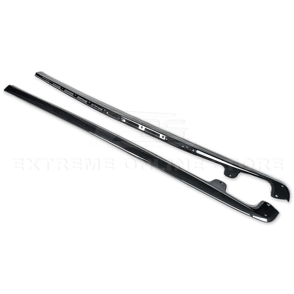 Corvette C6 Grand Sport / Z06 Front Splitter Lip & Side Skirts Rocker Panels : 2006-2013 C6 Z06, Grand Sport, ZR1
