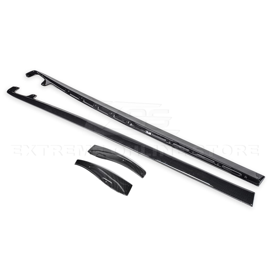 Corvette C6 Grand Sport / Z06 Front Splitter Lip & Side Skirts Rocker Panels : 2006-2013 C6 Z06, Grand Sport, ZR1