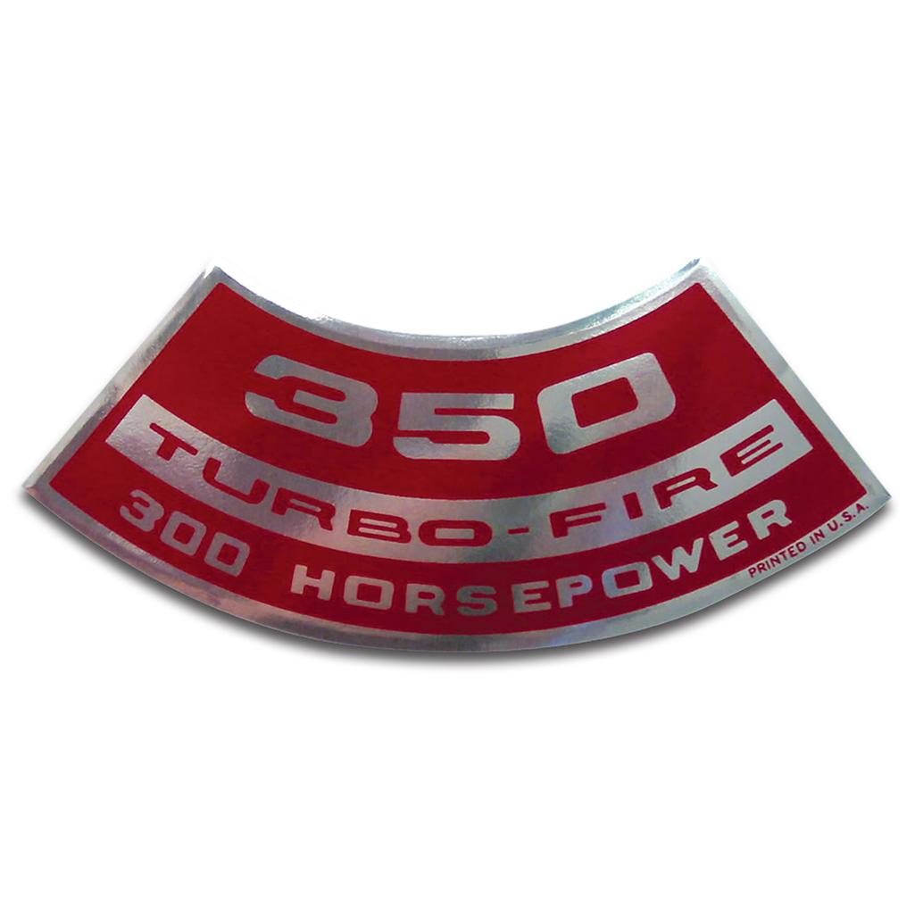 C3 1969-1970 Corvette Decal, Air Cleaner 350/300