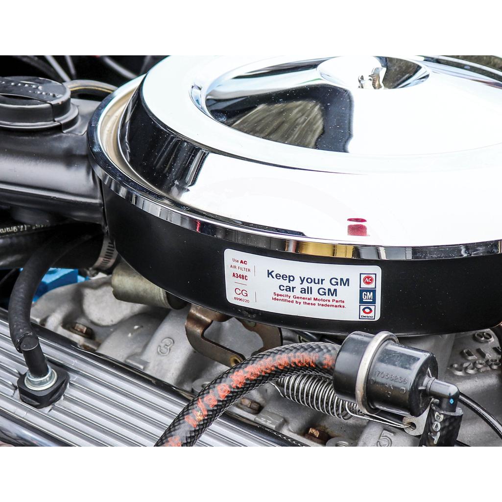 C3 1979 Corvette Decal, Air Cleaner - Keep Your GM Car All GM