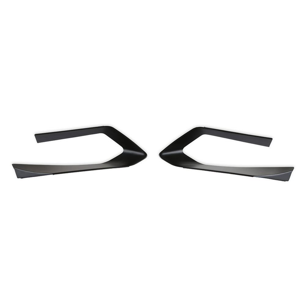 C8 Corvette Lower Front Grille Insert Kit - Satin Black : Base, Z51