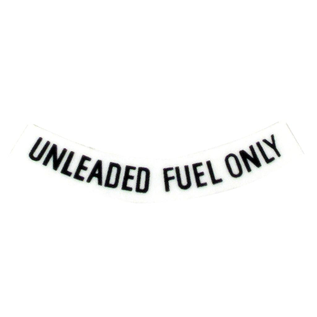 C3 1975-1977 Corvette Decal, Fuel Warning Black