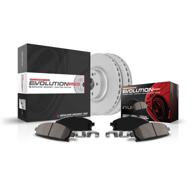 Corvette C8 Power Stop Rear Z23 Evolution Brake Kit Z51 2020-2024