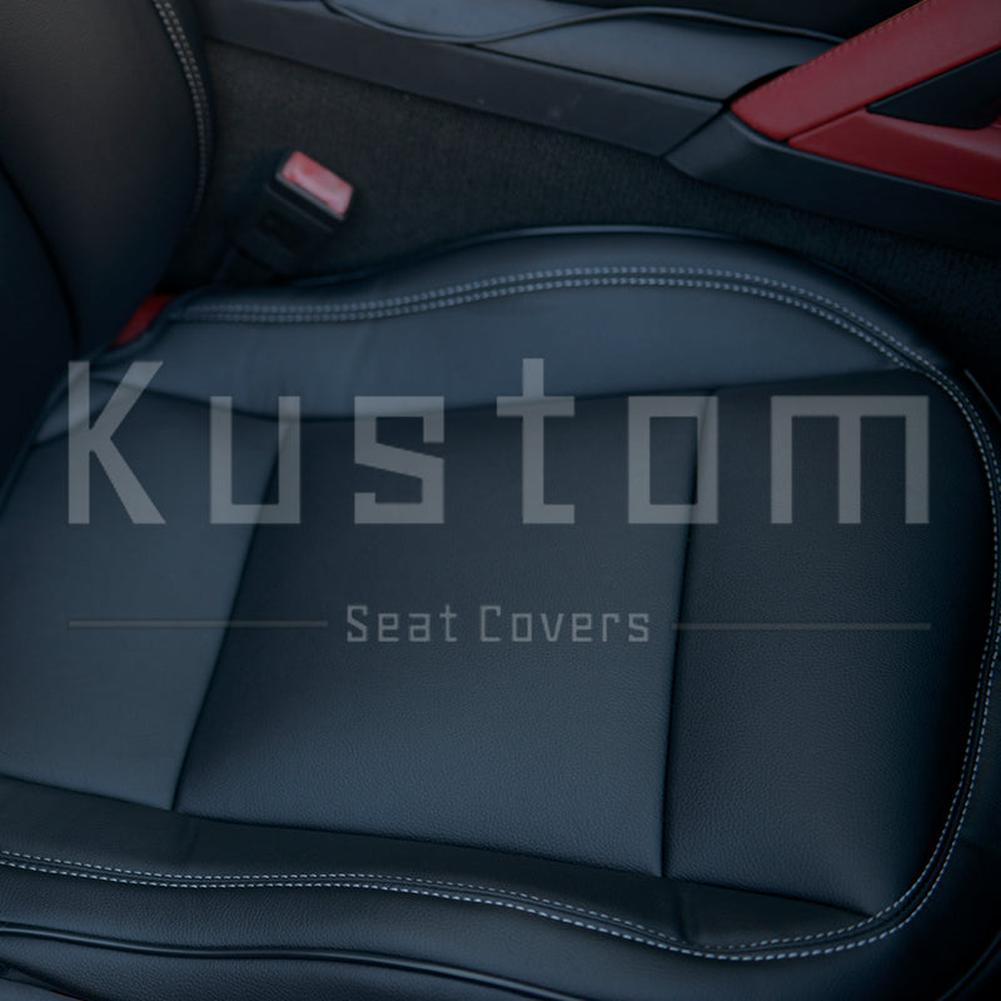 Corvette Custom Leather Seat Covers - Standard Seats : 2014-2019 C7 Stingray, Z51, Z06, Grand Sport