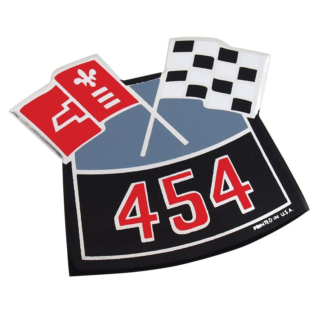 C3 1970 Corvette Decals, Air Cleaner 454
